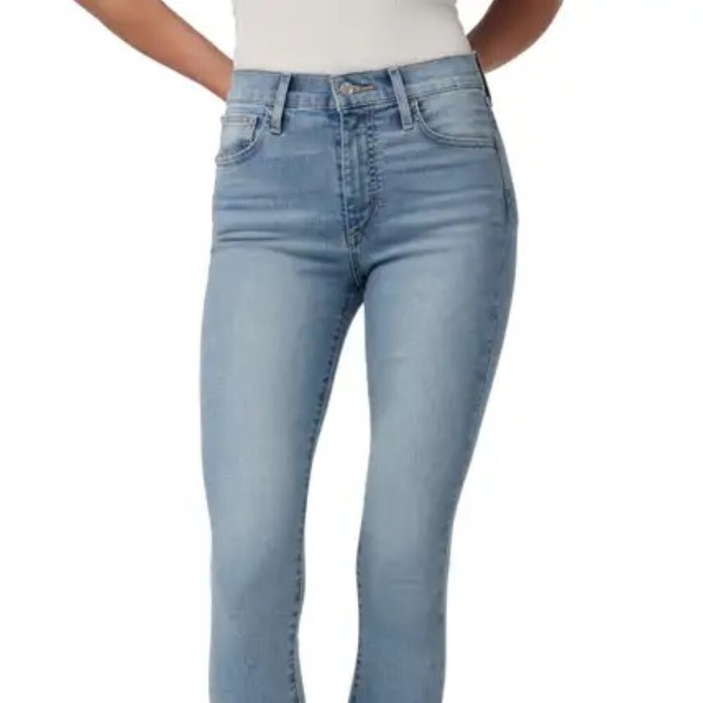 NWOT Joes Jeans High Waist Ankle Crop Skinny Jeans 32 (Sunflower)